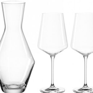 Leonardo Karaffe Puccini 3-teilig, Transparent